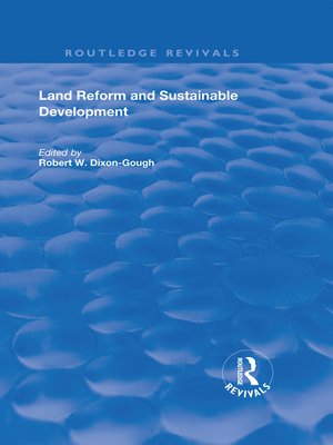 cover image of Land Reform and Sustainable Development
